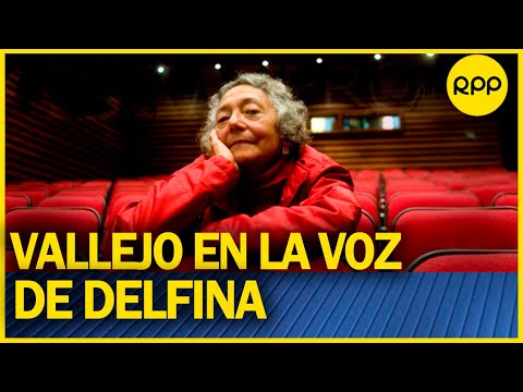 Delfina Paredes cumple 50 años declamando a César Vallejo