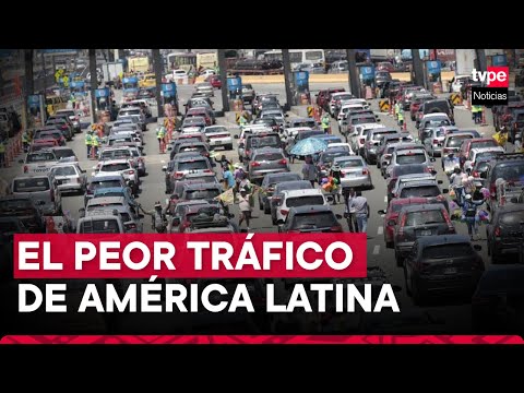 Lima es la ciudad con el peor tráfico de América Latina, según estudio