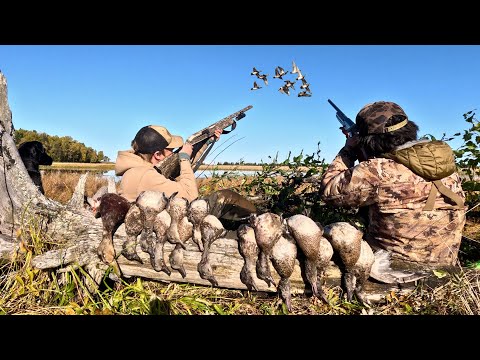 DUCK HUNTING Alaska | Ducks DUMPED Into This Pond (Limited Out)