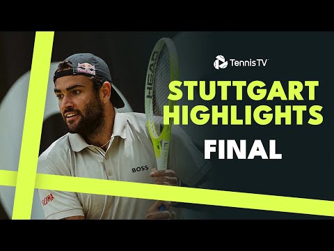 Jack Draper vs Matteo Berrettini Battle For The Trophy 🏆 | Stuttgart 2024 Final Highlights