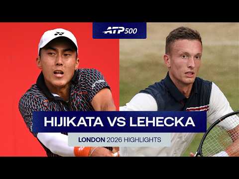 Rinky Hijikata vs. Jiri Lehecka Highlights | London 2026 Round 2