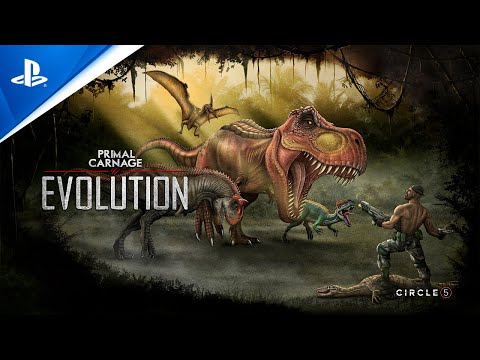 Primal Carnage: Evolution - Reveal Trailer | PS4 Games
