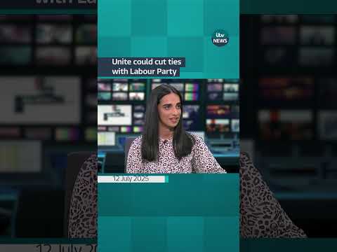 Unite the Union could cut ties with the Labour Party over bin strike row | ITV News