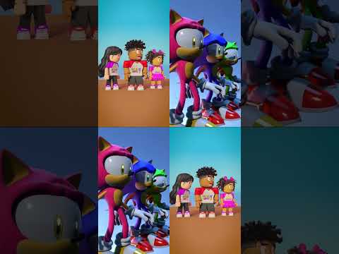 Sonic Who is Stronger Swimming vs Original