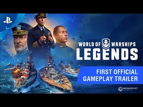 World of Warships: Legends - First Gameplay Trailer | PS4