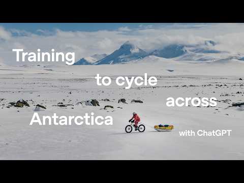 Training to cycle across Antarctica | with ChatGPT