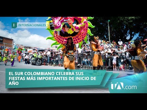 Carnavales de negros y blancos reúnen a miles de turistas Teleamazonas