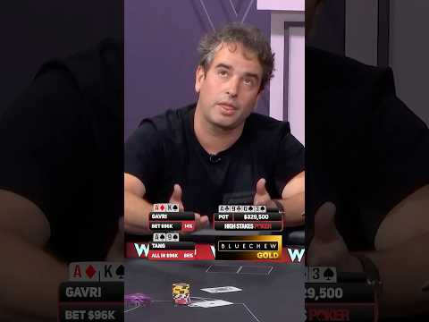 New Video from PokerGO: DISASTER FOR ACE KING ON HIGH STAKES POKER