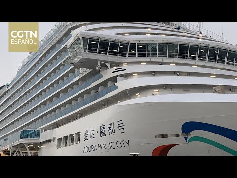 El primer gran crucero de China empieza un viaje de pruebas
