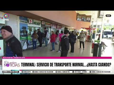 TERMINAL: SERVICIO DE TRANSPORTE NORMAL...¿HASTA CUANDO?