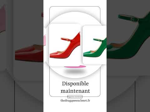 Best-seller: Escarpins Queen Mechika (7 Couleurs)