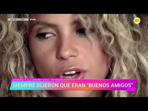 Shakira y Alejandro Sanz, juntos en Miami ?VLC? 08-08-24