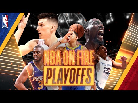 NBA on Fire Playoffs feat. Phoenix Suns, Memphis Grizzlies, Golden State Warriors & Miami Heat video clip