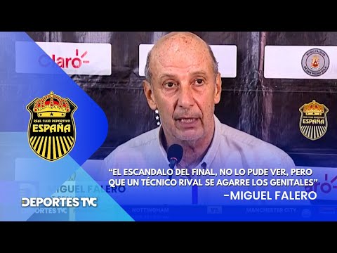 Miguel Falero responde a las fuertes acusaciones de Reynaldo Tilguath