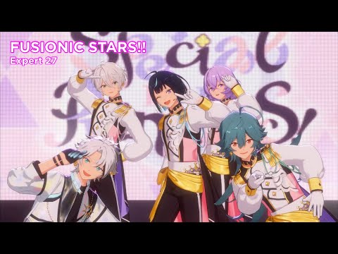 [あんスタMusic] FUSIONIC STARS!! [Expert 27] Perfect Combo (エスプリ with 滝維吹)