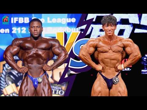 キーオン・ピアソン VS 横川尚隆 【デビュー戦対決】212ボディビル