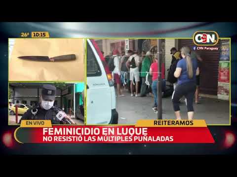 Nuevo caso de feminicidio en Luque: Víctima recibió varias estocadas