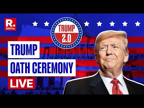 Donald Trump Swearing-In LIVE: Oath Ceremony Of 47th President of the United States