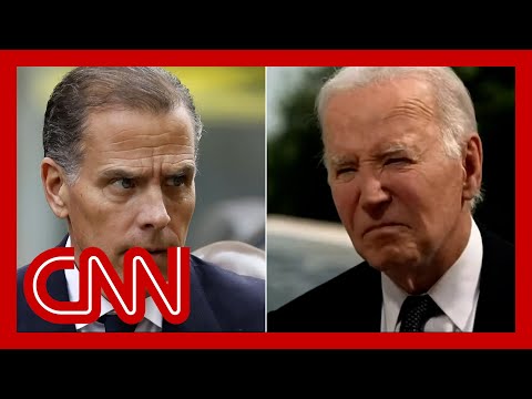 Biden asked if he'd pardon Hunter if convicted in gun trial. Hear his response