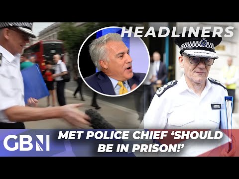 Met Police chief SNATCHES mic from reporter amid riot GRILLING | "He's IGNORING people's questions!"