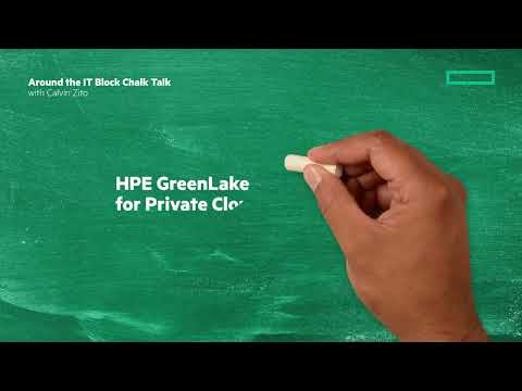 HPE GreenLake for Private Cloud Business Edition | Chalk Talk
