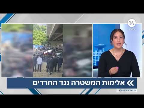 דנה ורון על אלימות המשטרה נגד החרדים: "לא זוכרת תמונות כאלה בקפלן"
