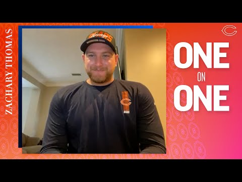 Zachary Thomas stoked to join Bears O-Line | Chicago Bears video clip