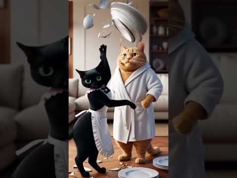 funny #videoshort #cat #imut #funny #cartoon #catshorts #cute #funnycats