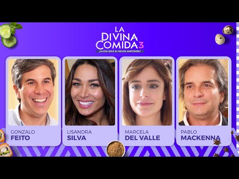 La Divina Comida - Lisandra Silva, Gonzalo Feito, Marcela del Valle y Pablo Mackenna