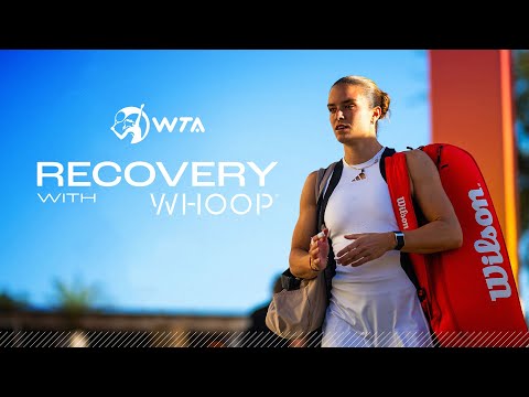 Recovery with WHOOP: How Maria Sakkari & Sloane Stephens combat jet lag on Tour 🙇‍♀️