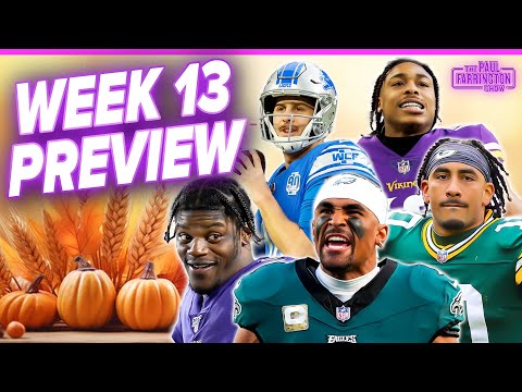 NFL Week 13 Preview: Dolphins-Packers, NFL Players As Thanksgiving ...