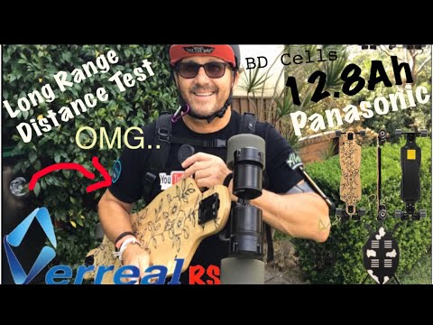 Verreal RS Long Range Distance Test - Andrew Penman EBoard Reviews- Vlog No.151