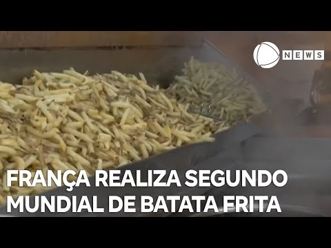 França realiza segundo campeonato mundial de batata frita