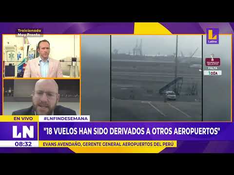 Entrevista a Evans Avendaño, gerente de Aeropuertos del Perú