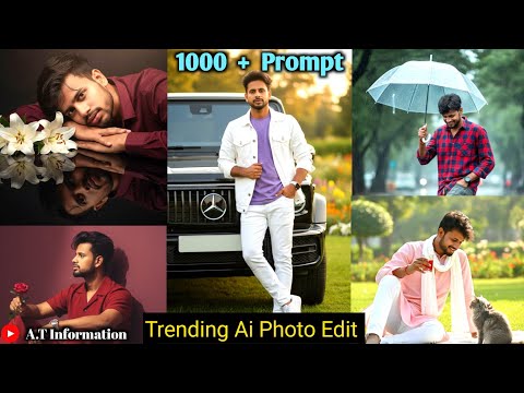 Instagram Trending Ai Photo Editing Prompts 🔥|| Gemini Photo Edit || A.T Information
