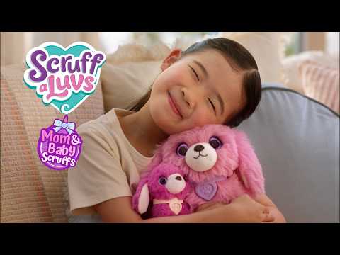 SCRUFFALUVS- RESCUED WITH LUV | MOM & BABY SCRUFFS | TVC | 15
