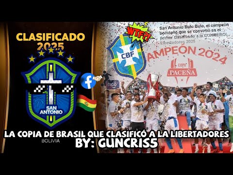 La HUMILDE COPIA de  que ganó la LIGA BOLIVIANA y jugará la Libertadores | San Antonio Bulo Bulo