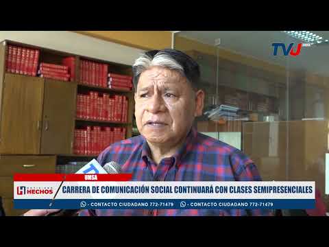 LA CARRERA DE COMUNICACIÓN SOCIAL CONTINUARÁ CON CLASES SEMIPRESENCIALES