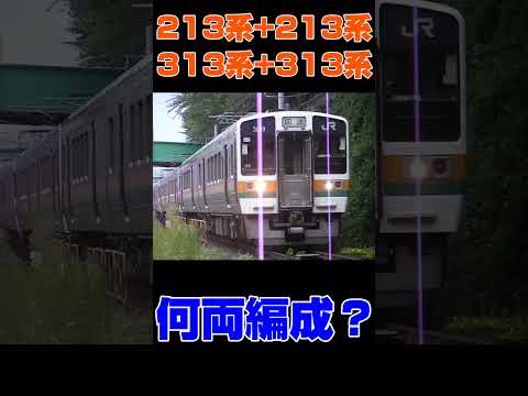 【213系+213系+313系+313系】金山を通過！結局何両編成？ #鉄道 #213系 #313系 #金山 #JR東海 #回送