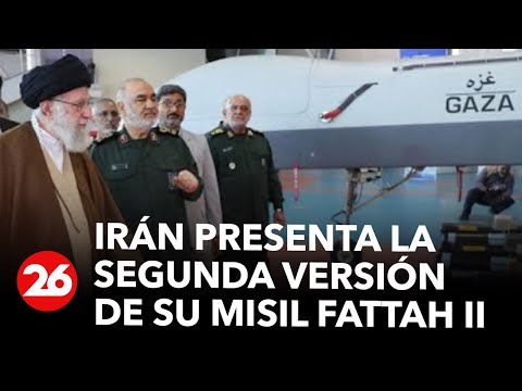 Irán presenta la segunda versión de su misil hipersónico Fattah II