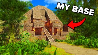 YouTube thumbnail for Enardo's video titled 'I Built a Hidden Unraidable Temple Base in Rust...'