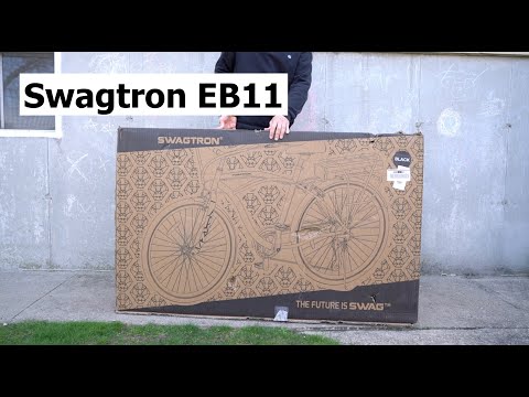 Swagtron EB11 Electric Cruiser Bike Unboxing & Assembly