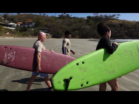 Playa Remanso  la escuela de surf en Nicaragua preferida por los turistas