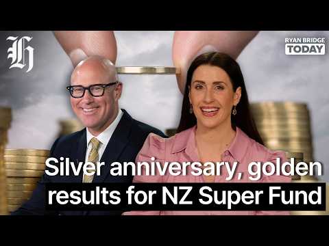 Silver anniversary, <strong>golden</strong> results for NZ Super Fund | Ryan Bridge <strong>TODAY</strong>