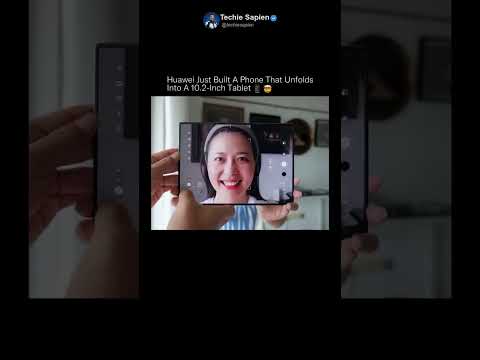 Huawei Built a Phone That Unfolds Into a 10 2 Inch Tablet 🤯