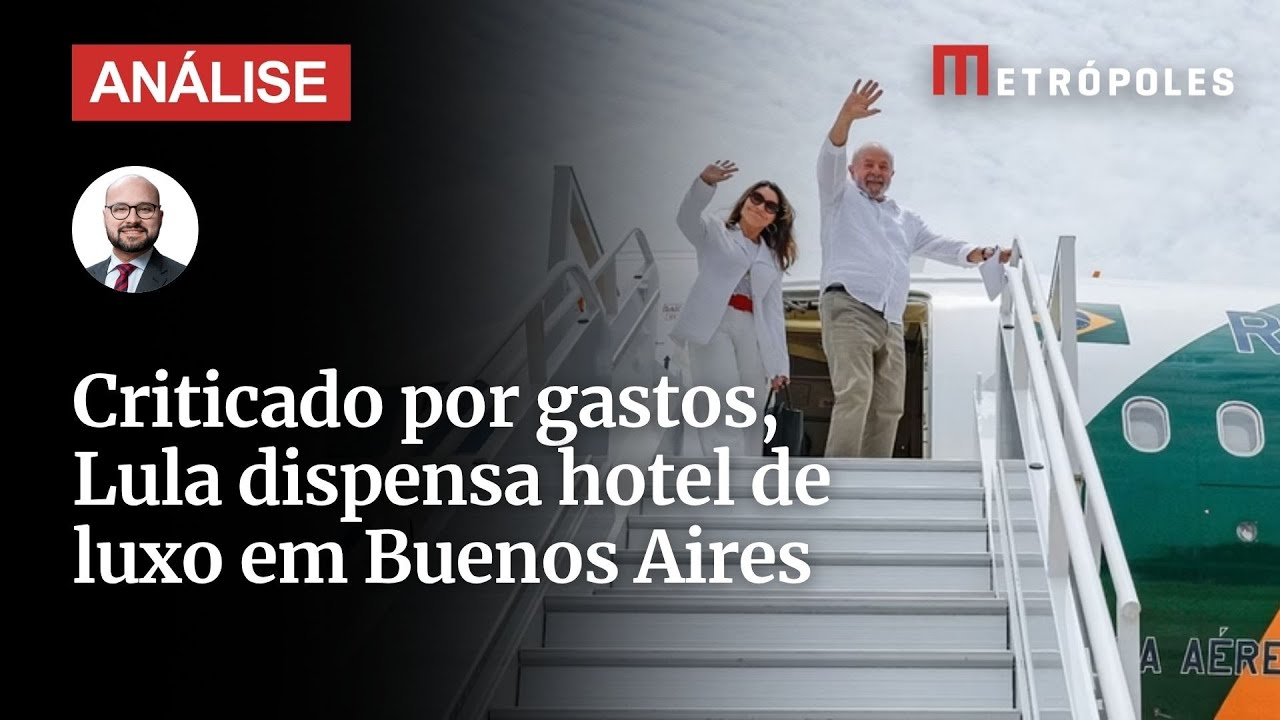 Criticado por gastos Lula dispensa hotel de luxo em Buenos Aires