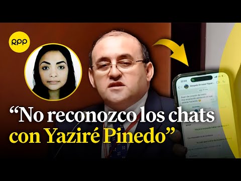 César Figueredo niega versión de Yaziré Pinedo sobre presunto complot contra Alberto Otárola
