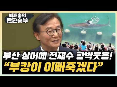 전재수 부산시장 "가오리, 오징어 뿌려주고파" "빼어난 몸매의 상어, 한번 보면 반할 것" [한판승부]
