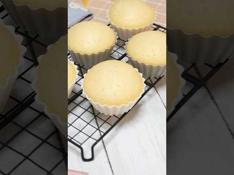 卵1個とホットケーキミックスで作る蒸しパンです。#簡単レシピ #recipe #おうちカフェ #レシピ