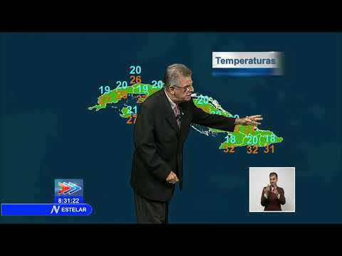 El Tiempo en Cuba: nublados y lluvias desde Pinar del Río hasta Villa Clara y Cienfuegos